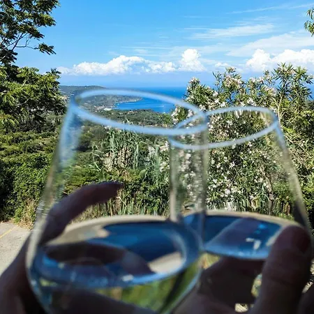 아파트 Casa Maddi Con Vista Mare Vicinissima Al Centro Isola D'elba 카폴리베리
